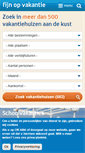 Mobile Screenshot of fijnopvakantie.nl